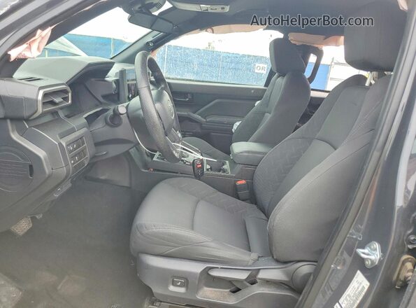 3TYLD5KN0RT008959 2024 TOYOTA TACOMA Gray Սալոնի դիմացի տեսք