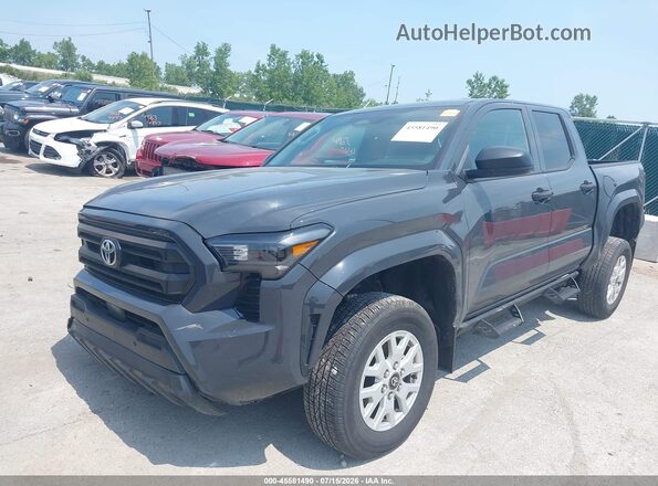3TYLD5KN1RT009134 2024 TOYOTA TACOMA Gray Առջևի ձախ երեք քառորդ տեսարան