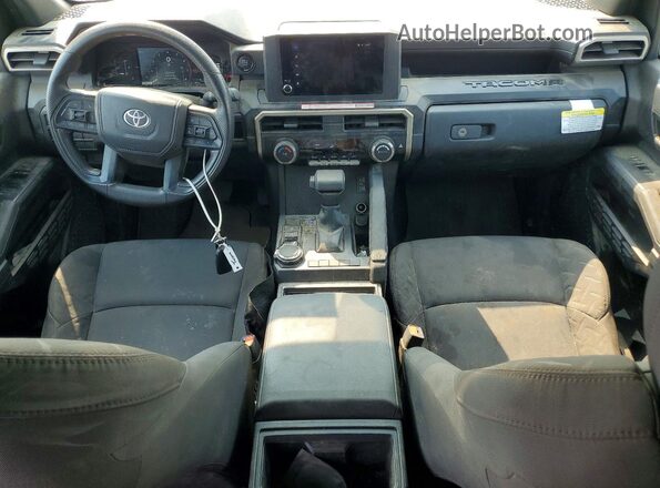 3TYLD5KN8ST022808 2025 TOYOTA TACOMA White Dashboard view