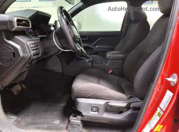 3TYLD5KN9ST020727 2025 TOYOTA TACOMA Red Front interior view
