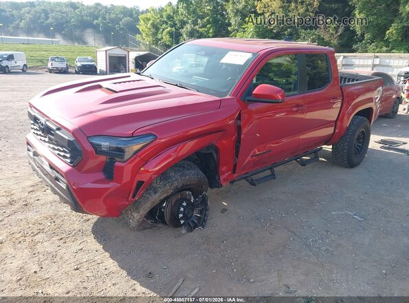 3TYLE5JN0ST068258 2025 TOYOTA TACOMA Red Vista tres cuartos delantera izquierda