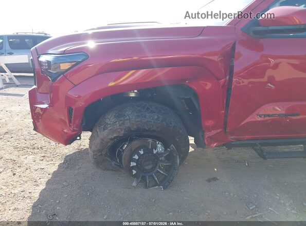 3TYLE5JN0ST068258 2025 TOYOTA TACOMA Red Vista frontal