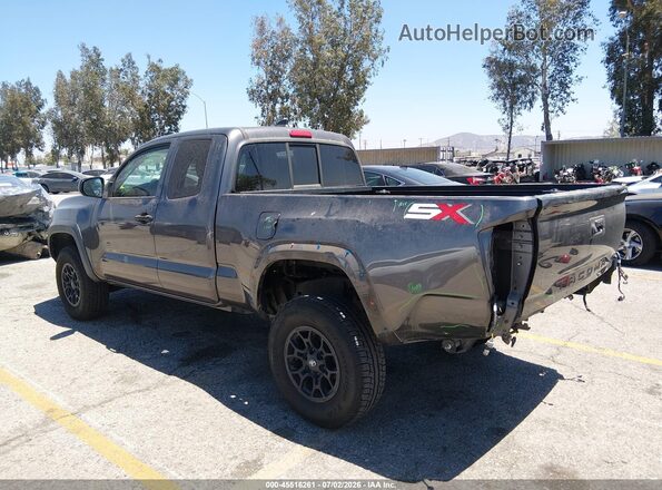 3TYRX5GN0MT009726 2021 TOYOTA TACOMA Серый Задняя левая четверть