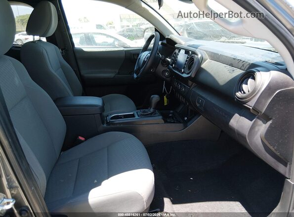 3TYRX5GN0MT009726 2021 TOYOTA TACOMA Серый Вид салона спереди