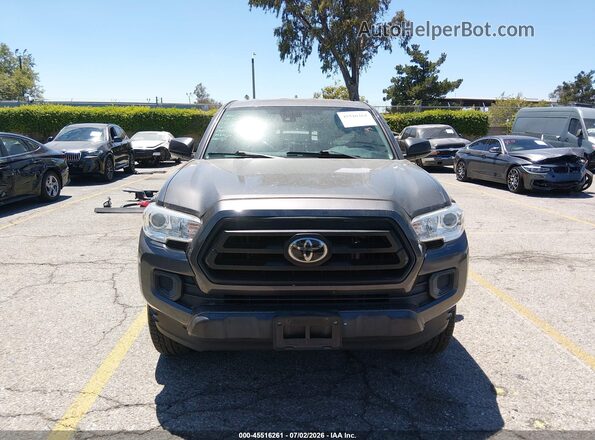 3TYRX5GN0MT009726 2021 TOYOTA TACOMA Серый Вид задней части салона