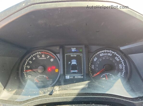 3TYRX5GN1MT018127 2021 TOYOTA TACOMA White Vista del cuadro de instrumentos