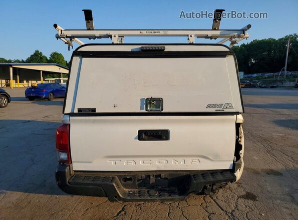 3TYRX5GN1MT020511 2021 TOYOTA TACOMA White უკანა ხედი