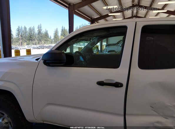 3TYRX5GN1NT051503 2022 TOYOTA TACOMA White Սալոնի 360 աստիճան տեսք