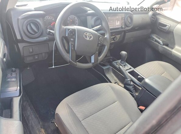 3TYRX5GN1NT063716 2022 TOYOTA TACOMA Charcoal Dashboard view
