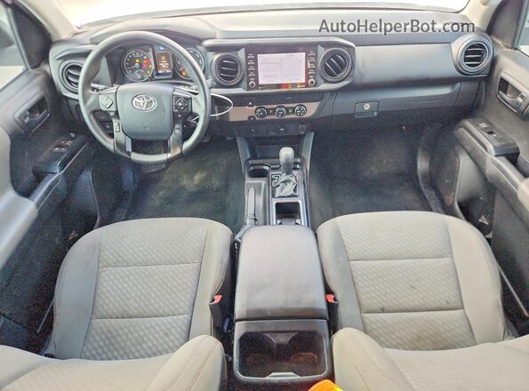 3TYRX5GN1NT065028 2022 TOYOTA TACOMA White Widok deski rozdzielczej