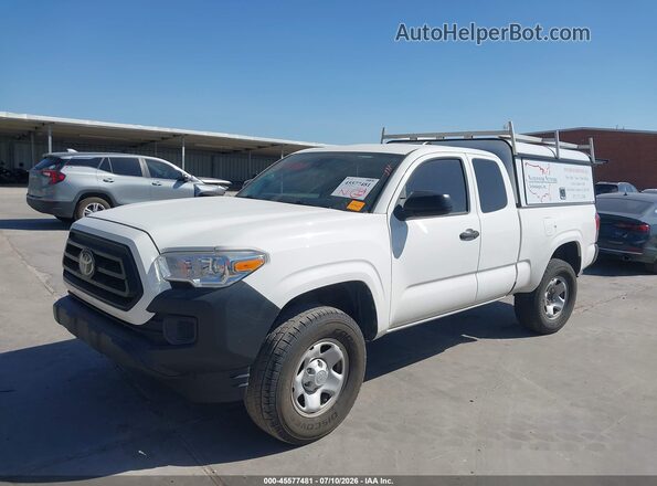 3TYRX5GN2LT004185 2020 TOYOTA TACOMA White Front left