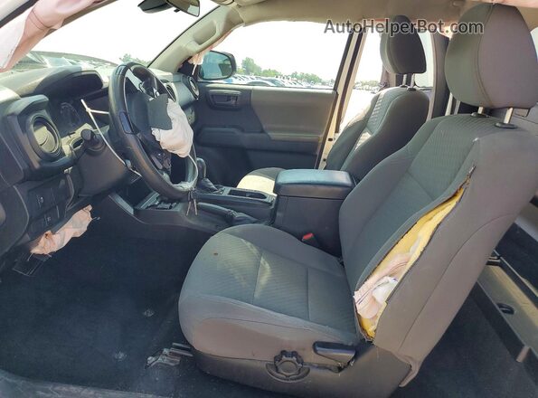3TYRX5GN2LT004445 2020 TOYOTA TACOMA White Widok wnętrza z przodu