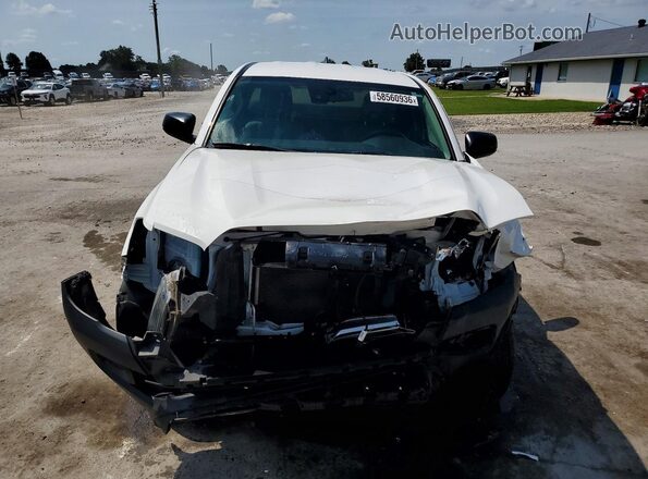 3TYRX5GN2LT004445 2020 TOYOTA TACOMA White Widok z przodu