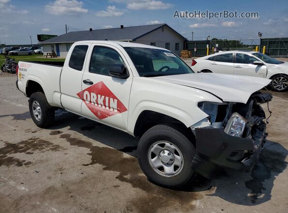 3TYRX5GN2LT004445 2020 TOYOTA TACOMA White Przód prawy