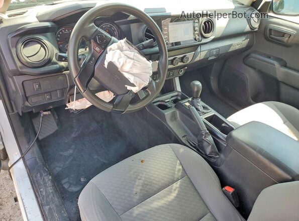 3TYRX5GN2LT004445 2020 TOYOTA TACOMA White Widok deski rozdzielczej