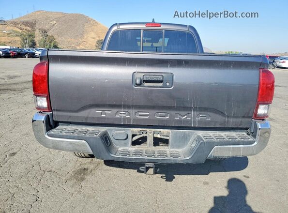 3TYRX5GN2MT009470 2021 TOYOTA TACOMA Gray უკანა ხედი