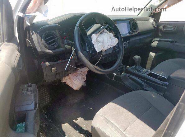 3TYRX5GN2NT053003 2022 TOYOTA TACOMA White Առջևի վահանակի տեսք