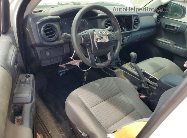 3TYRX5GN3MT018906 2021 TOYOTA TACOMA Белый Вид панели приборов