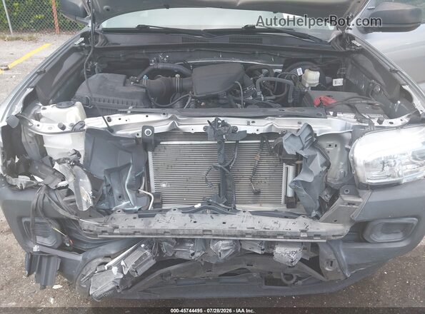 3TYRX5GN3MT019716 2021 TOYOTA TACOMA Silver Widok z tyłu