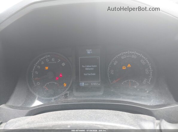 3TYRX5GN3MT019716 2021 TOYOTA TACOMA Silver Widok tylnych siedzeń
