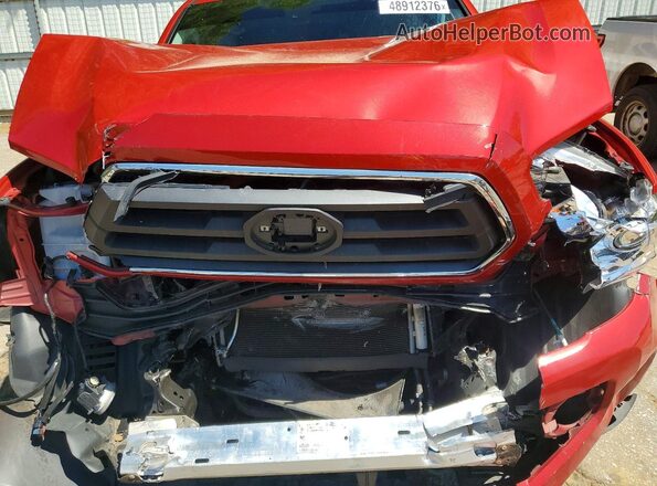 3TYRX5GN3PT083677 2023 TOYOTA TACOMA Red Vista interior trasera