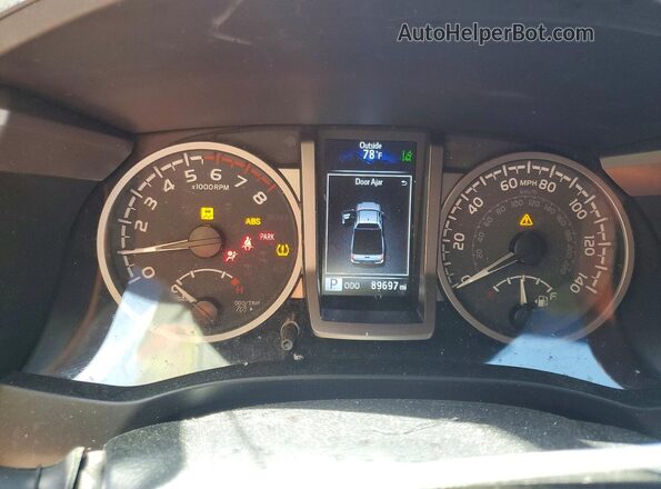 3TYRX5GN3PT083677 2023 TOYOTA TACOMA Red Vista del cuadro de instrumentos