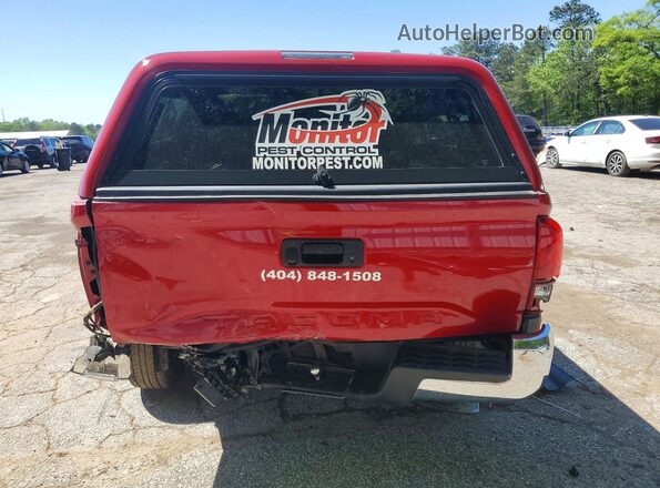 3TYRX5GN3PT083677 2023 TOYOTA TACOMA Red Vista trasera