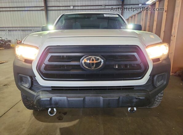 3TYRX5GN4LT002308 2020 TOYOTA TACOMA White Դիմացի տեսք