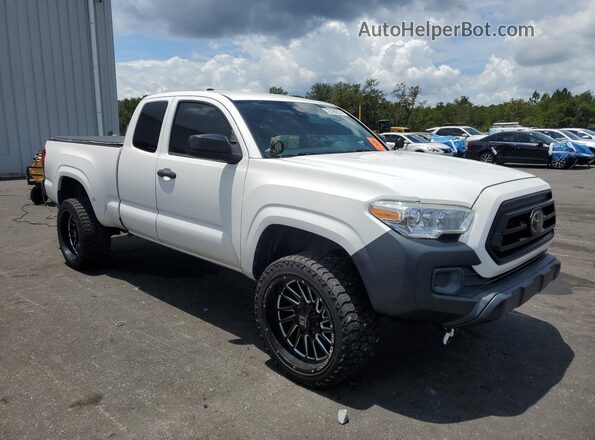 3TYRX5GN4LT002308 2020 TOYOTA TACOMA White Սալոնի 360 աստիճան տեսք