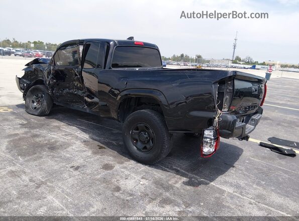 3TYRX5GN4LT003748 2020 TOYOTA TACOMA Black Հետևի ձախ