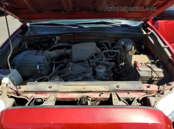 3TYRX5GN4NT042939 2022 TOYOTA TACOMA Red Вид задньої частини салону