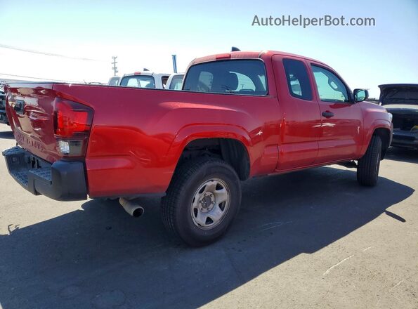 3TYRX5GN4NT042939 2022 TOYOTA TACOMA Red Задня права чверть