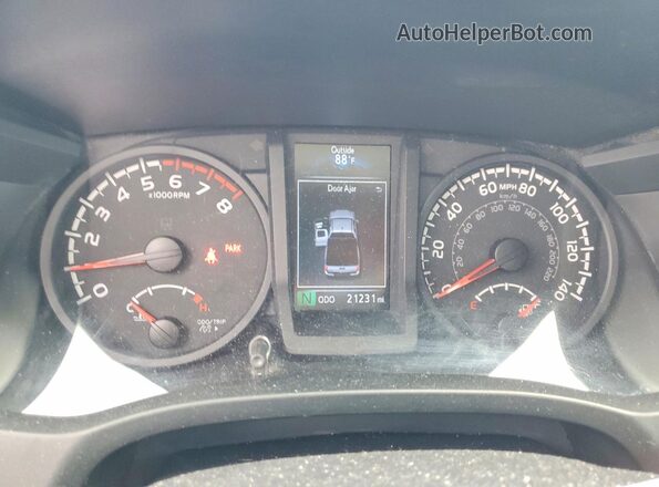 3TYRX5GN4NT051091 2022 TOYOTA TACOMA Silver ხელსაწყოთა პანელის ხედი