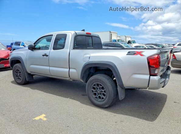 3TYRX5GN4NT051091 2022 TOYOTA TACOMA Silver უკანა მარცხენა