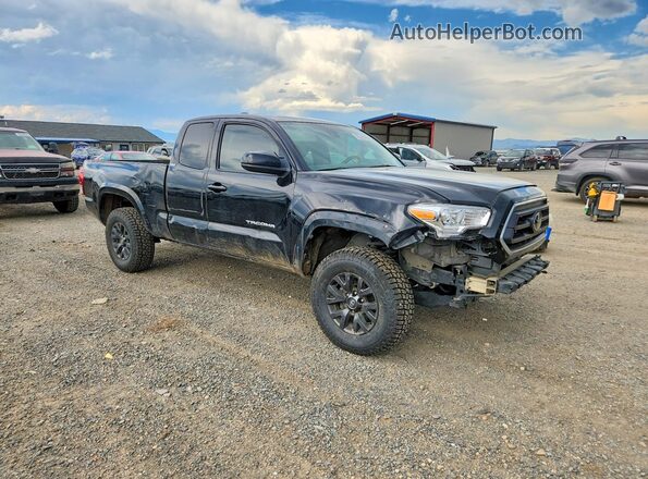 3TYRX5GN4NT063399 2022 TOYOTA TACOMA Black Front right