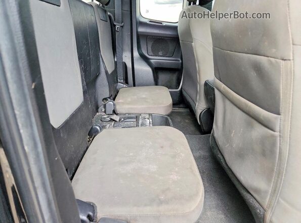 3TYRX5GN4NT063399 2022 TOYOTA TACOMA Black Rear seats view
