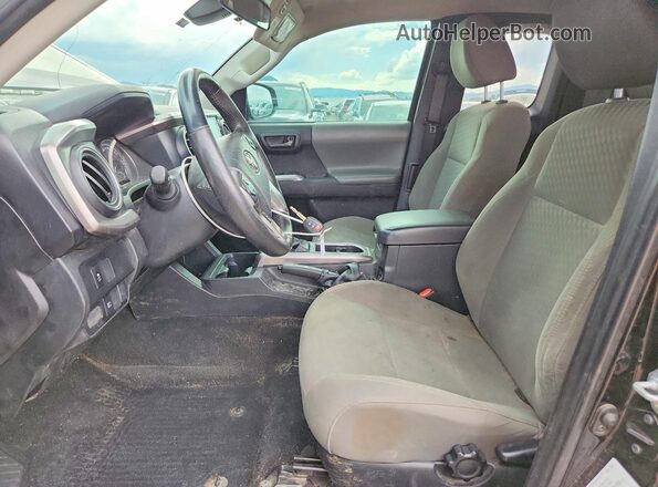3TYRX5GN4NT063399 2022 TOYOTA TACOMA Black Front interior view