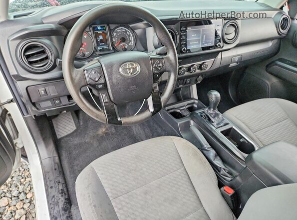 3TYRX5GN5NT056123 2022 TOYOTA TACOMA White Widok deski rozdzielczej