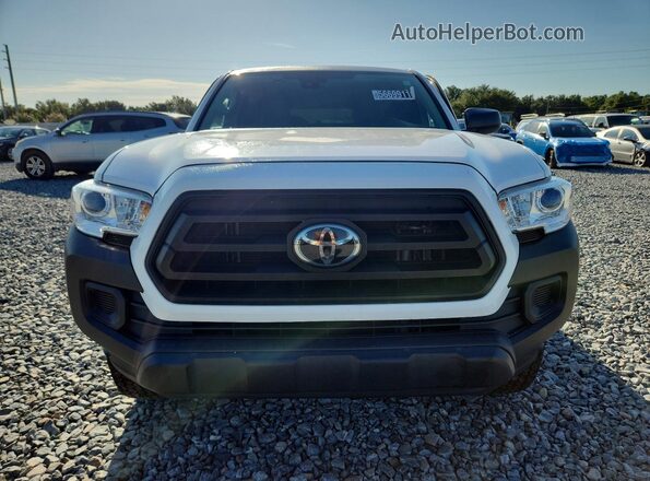 3TYRX5GN5NT056123 2022 TOYOTA TACOMA White Widok z przodu