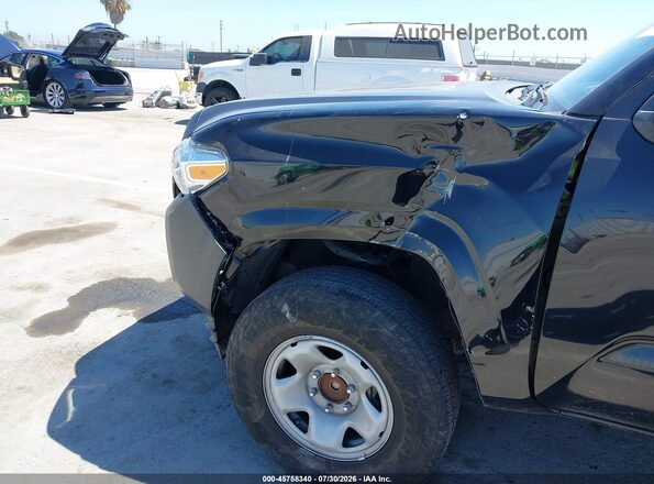 3TYRX5GN5PT067934 2023 TOYOTA TACOMA Black Widok wnętrza z tyłu