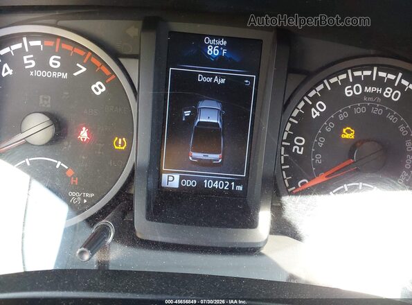 3TYRX5GN6LT001113 2020 TOYOTA TACOMA Silver უკანა სავარძლების ხედი
