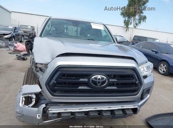 3TYRX5GN6LT001113 2020 TOYOTA TACOMA Silver უკანა სალონის ხედი