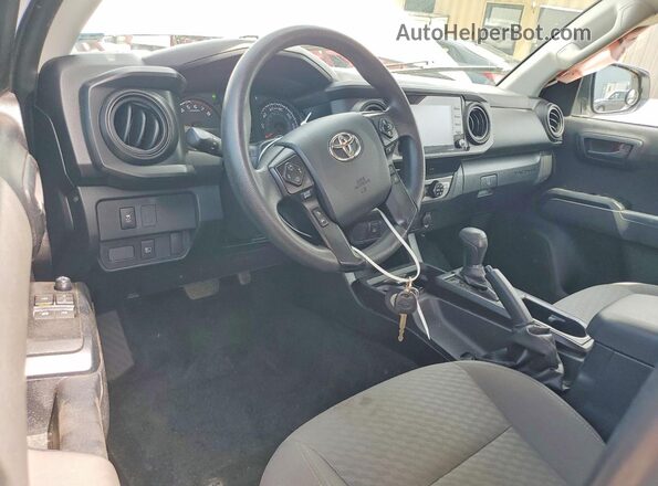 3TYRX5GN6PT082913 2023 TOYOTA TACOMA White Առջևի վահանակի տեսք