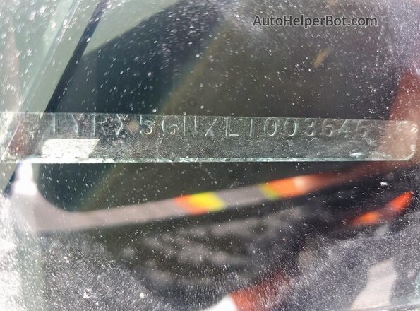 3TYRX5GN7LT003646 2020 TOYOTA TACOMA Black Շարժիչի բաժամունքի տեսք