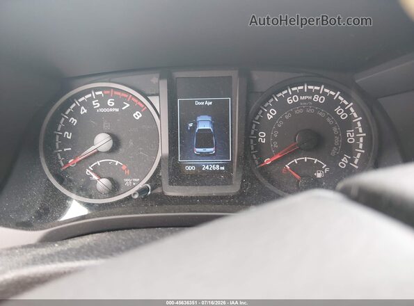 3TYRX5GN7MT010680 2021 TOYOTA TACOMA Red Widok tylnych siedzeń