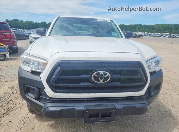 3TYRX5GN7MT027978 2021 TOYOTA TACOMA White Դիմացի տեսք