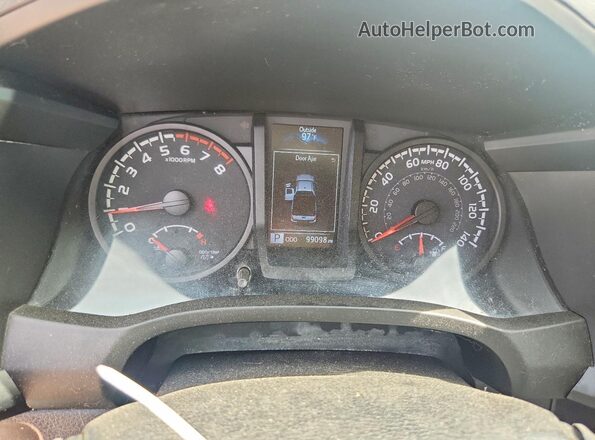 3TYRX5GN7MT027978 2021 TOYOTA TACOMA White Սարքավորումների վահանակի տեսք