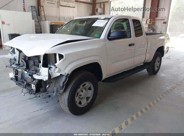 3TYRX5GN7MT028967 2021 TOYOTA TACOMA White Առջևի ձախ երեք քառորդ տեսարան