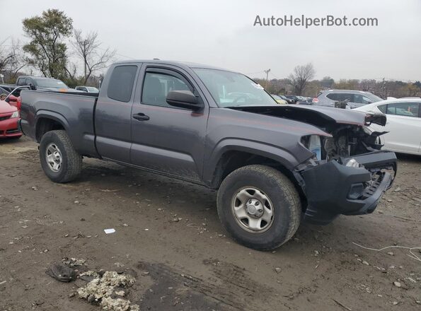 3TYRX5GN7MT032615 2021 TOYOTA TACOMA Серый Передняя правая четверть