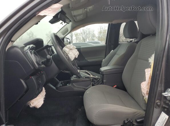 3TYRX5GN7MT032615 2021 TOYOTA TACOMA Серый Вид салона спереди